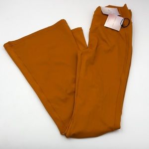 Happily Grey Twist Front Flare Legging